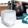 ALI-UW40 - Attends Premier Underwear, X-Large, 14 Count (x4) BOX OF FOUR