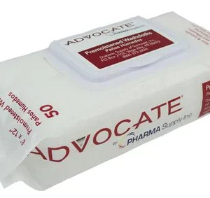 Advocate Pre-Moistened Washcloths 8" x 12" 50/pk 12pks/cs